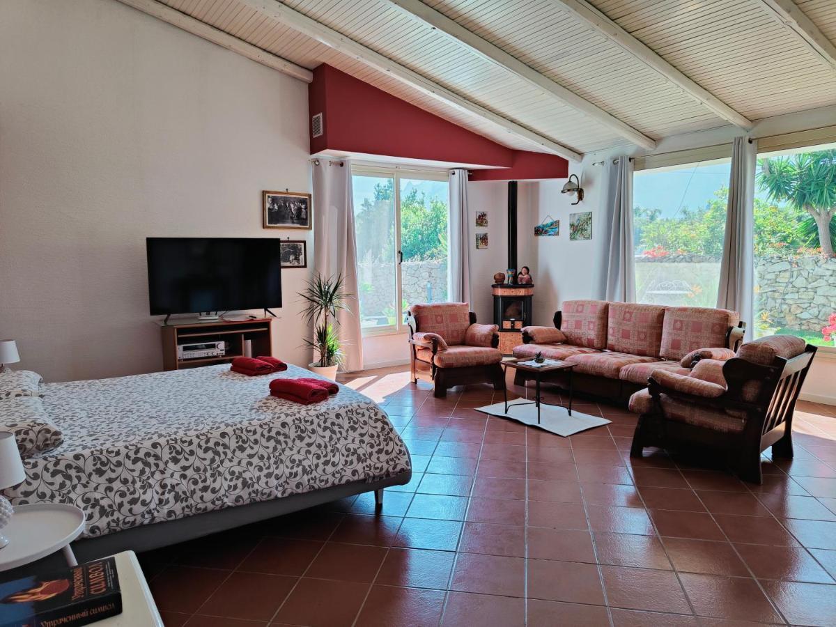 Villa Manzella Piscina Privata Cinisi Zewnętrze zdjęcie