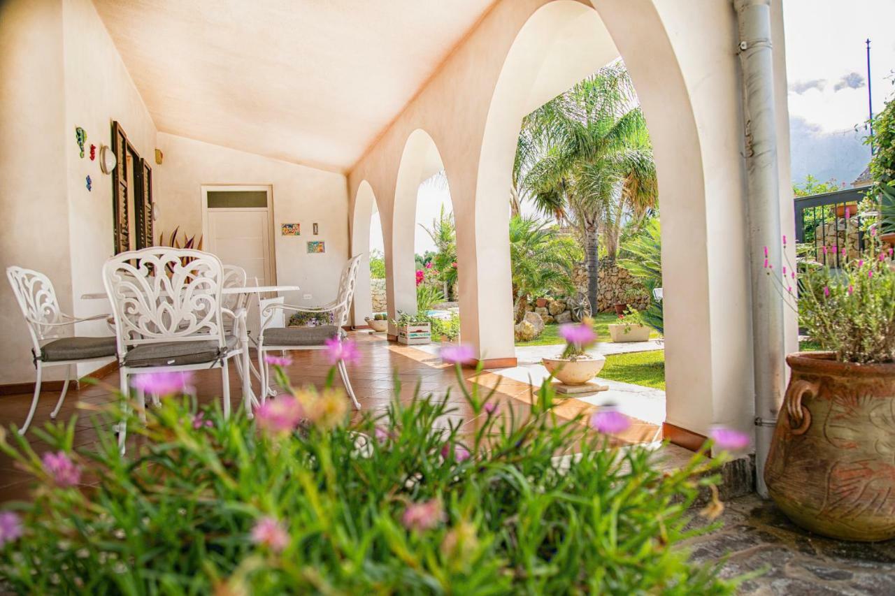 Villa Manzella Piscina Privata Cinisi Zewnętrze zdjęcie