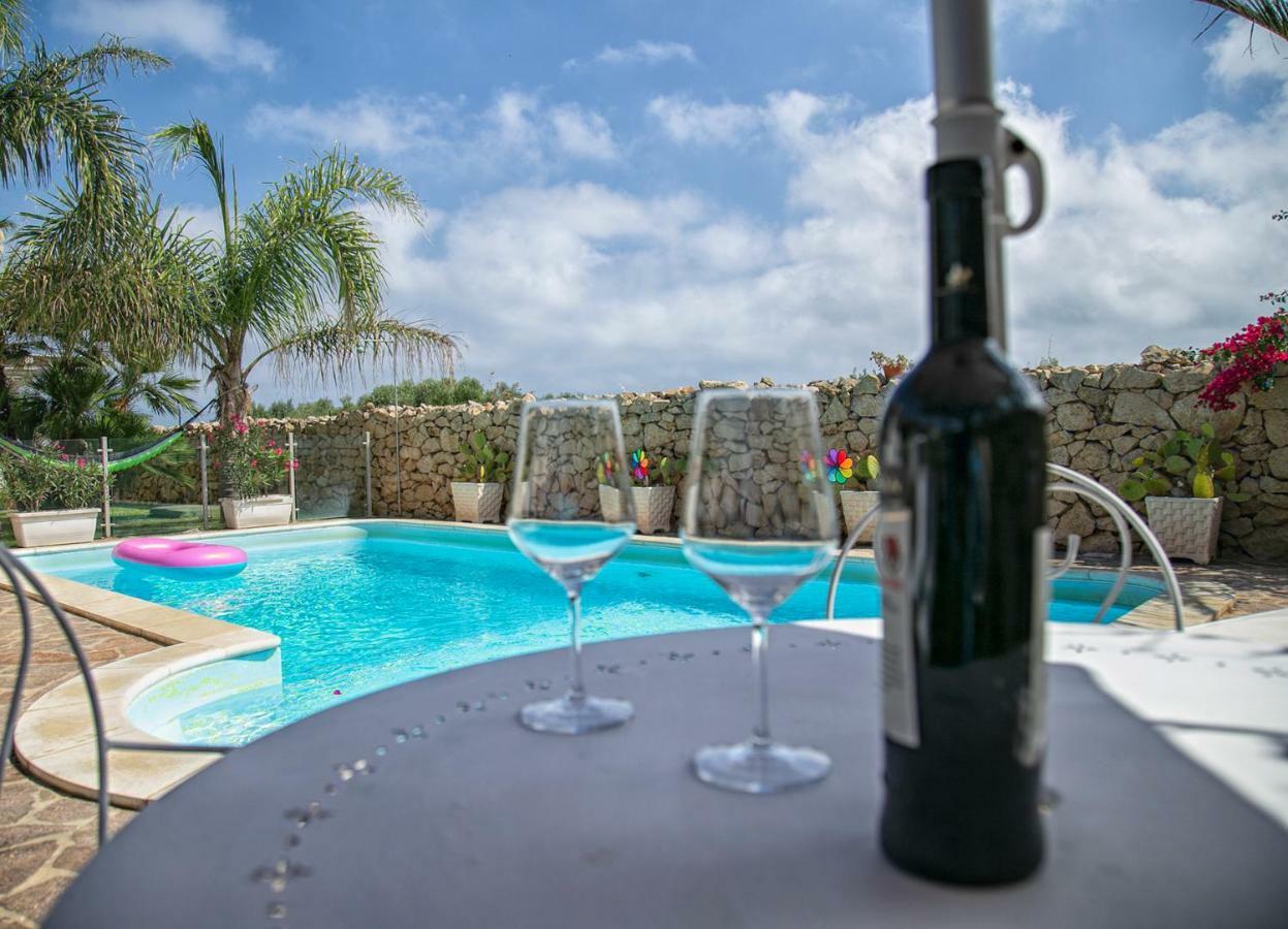 Villa Manzella Piscina Privata Cinisi Zewnętrze zdjęcie