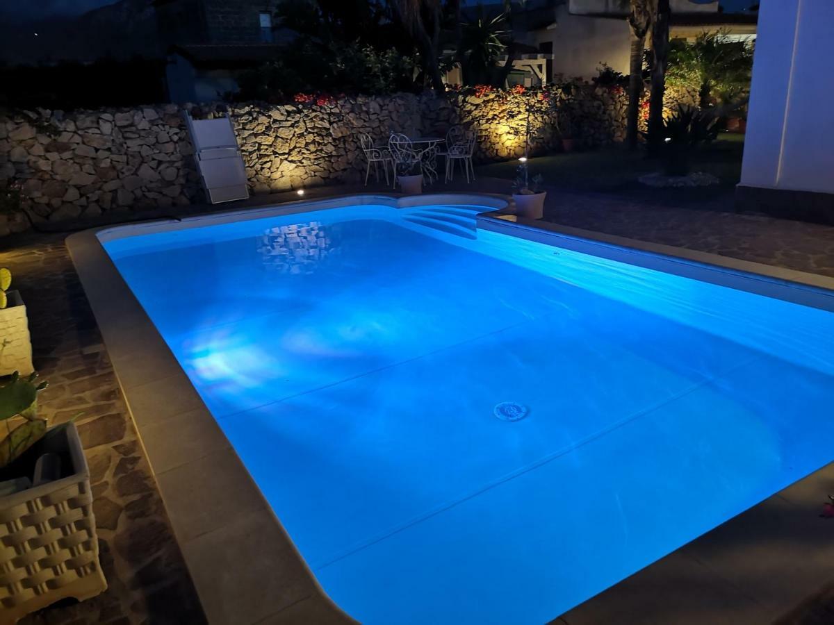 Villa Manzella Piscina Privata Cinisi Zewnętrze zdjęcie